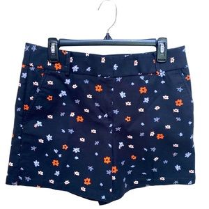 Ann Taylor Loft Flower Shorts, Size 6